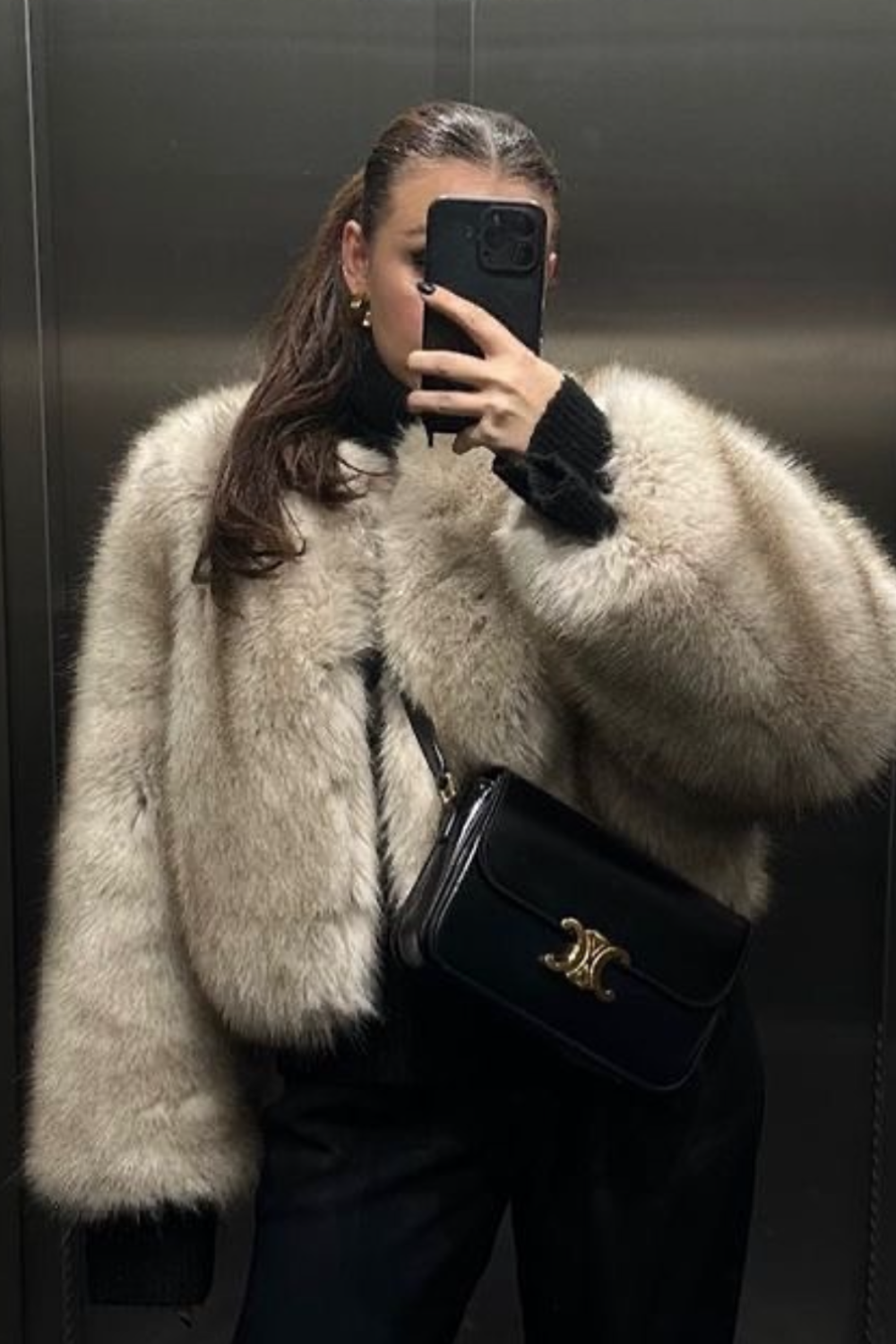 LAUREN BEIGE FAUX FUR
